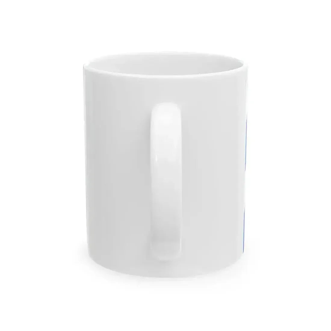 Burgee of commander of a squadron of torpedo boats of the Regia Marina (Italy) White Coffee Mug - Go Mug Yourself
