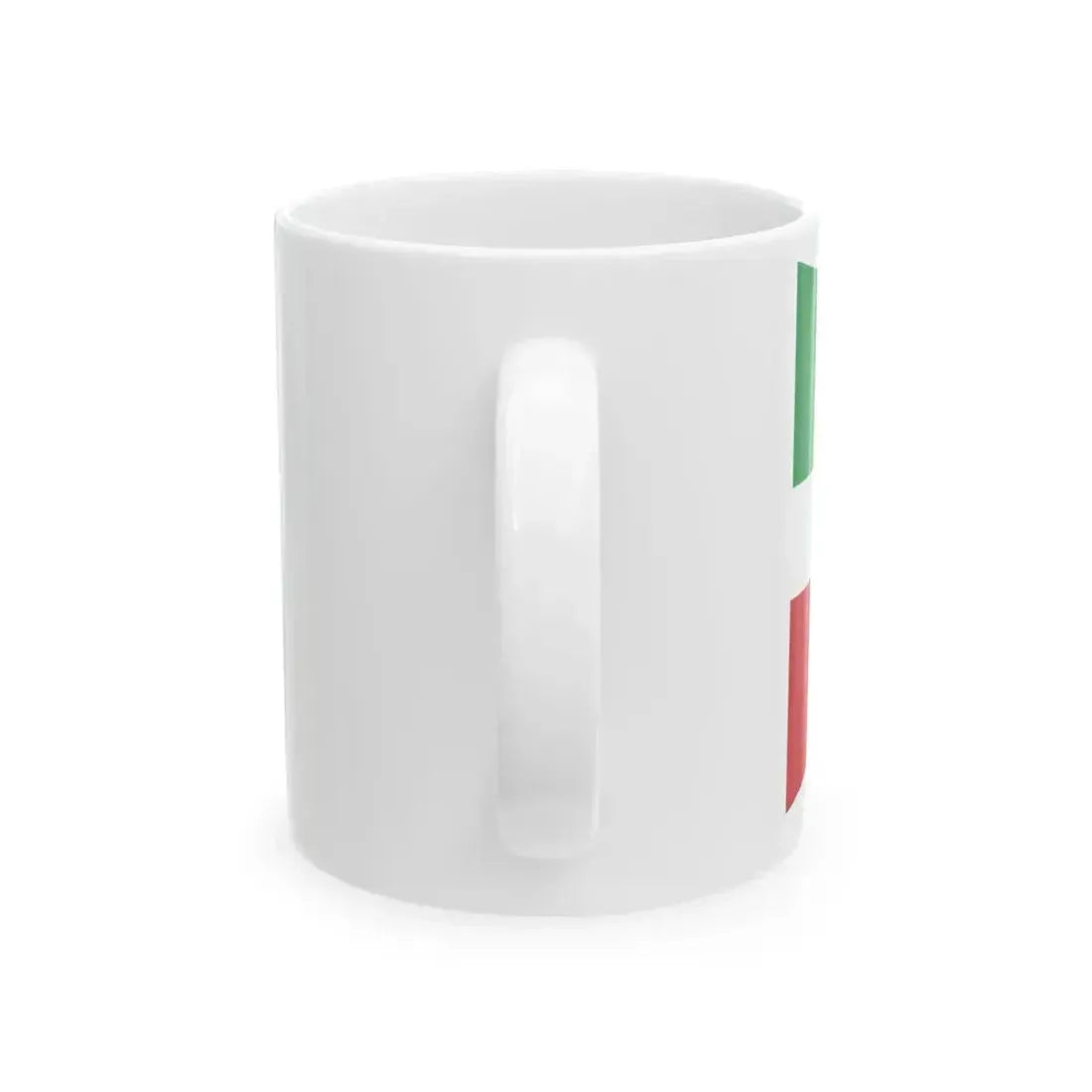 Burgee of compagnia della vela (Italy) White Coffee Mug - Go Mug Yourself