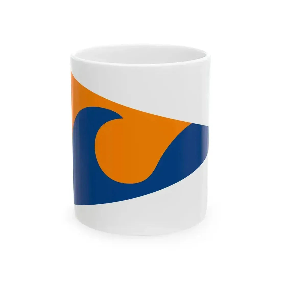 Burgee of Coral Reef YC (United States) White Coffee Mug 11oz - Go Mug Yourself