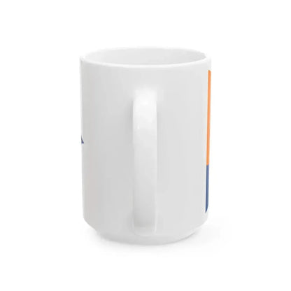 Burgee of Coral Reef YC (United States) White Coffee Mug - Go Mug Yourself