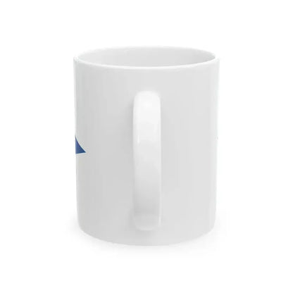 Burgee of Corinthian Sailing Club (United States) White Coffee Mug - Go Mug Yourself