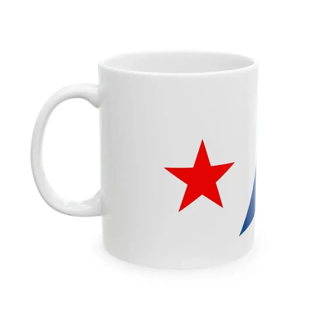 Burgee of Corinthian Sailing Club (United States) White Coffee Mug - Go Mug Yourself