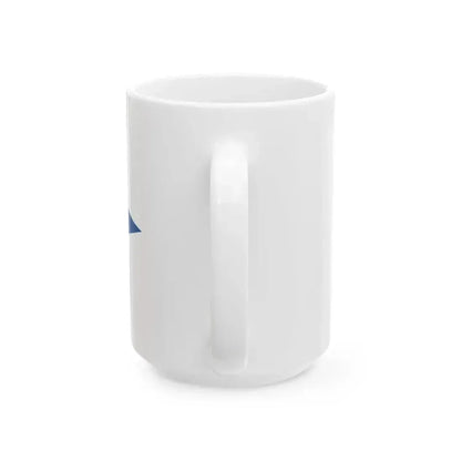 Burgee of Corinthian Sailing Club (United States) White Coffee Mug - Go Mug Yourself