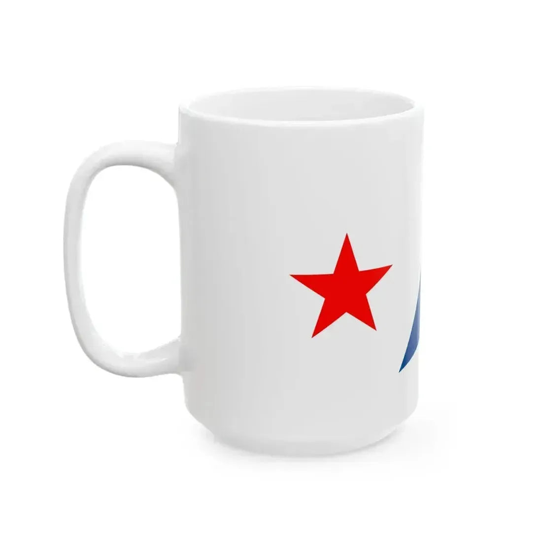 Burgee of Corinthian Sailing Club (United States) White Coffee Mug - Go Mug Yourself