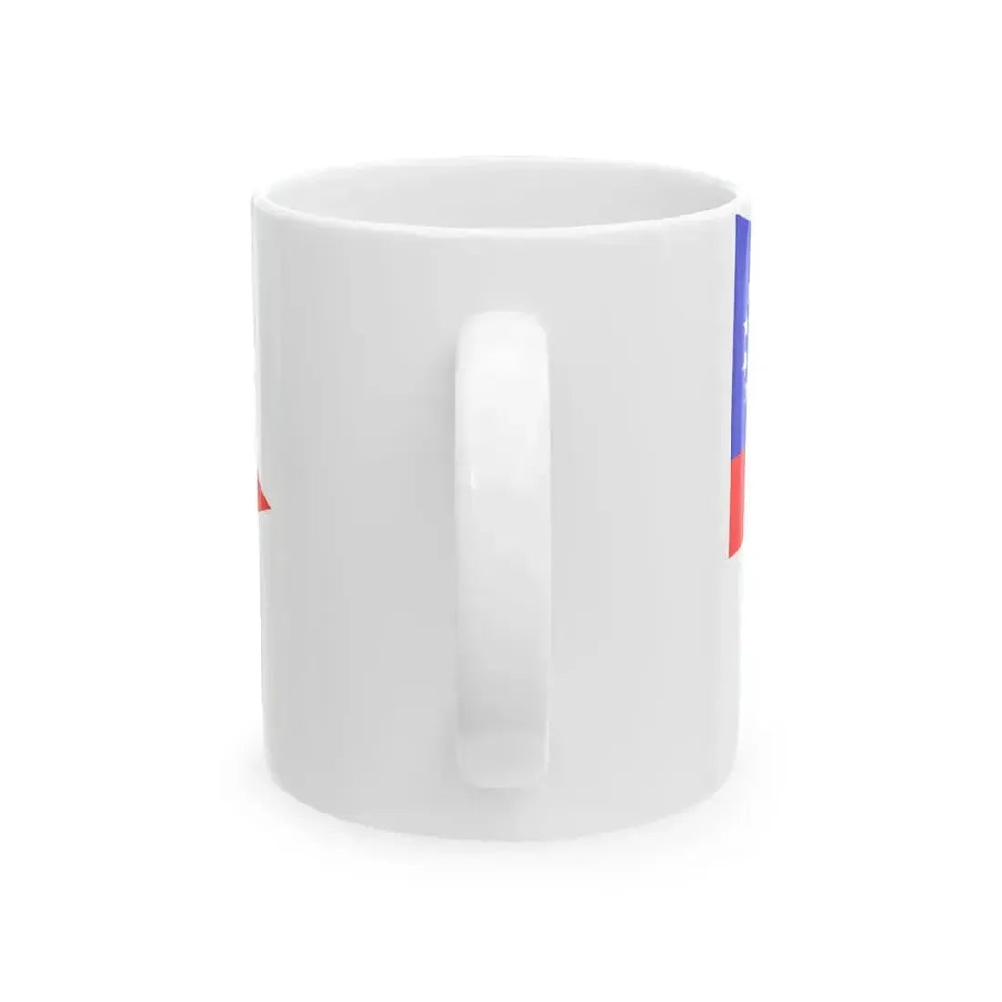 Burgee of Corinthian Yacht Club of Philadelphia (United States) White Coffee Mug - Go Mug Yourself