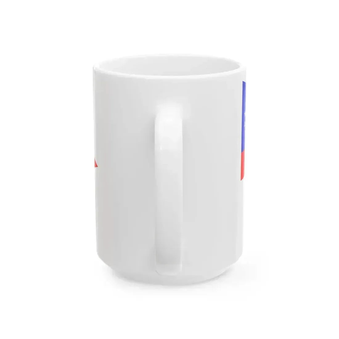 Burgee of Corinthian Yacht Club of Philadelphia (United States) White Coffee Mug - Go Mug Yourself