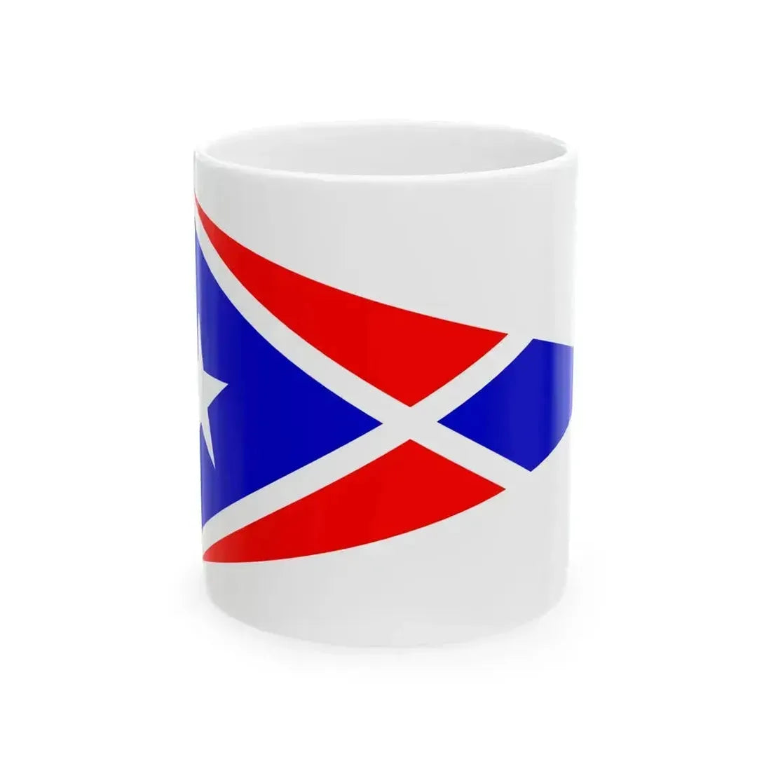 Burgee of Corpus Christi YC (United States) White Coffee Mug 11oz - Go Mug Yourself