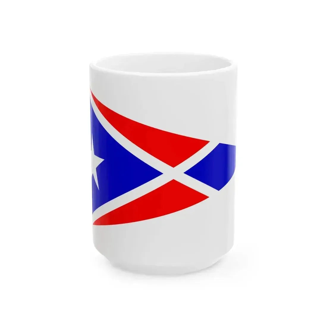 Burgee of Corpus Christi YC (United States) White Coffee Mug 15oz - Go Mug Yourself