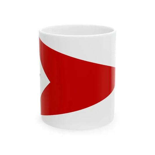 Burgee of Cottage Park YC (United States) White Coffee Mug 11oz - Go Mug Yourself