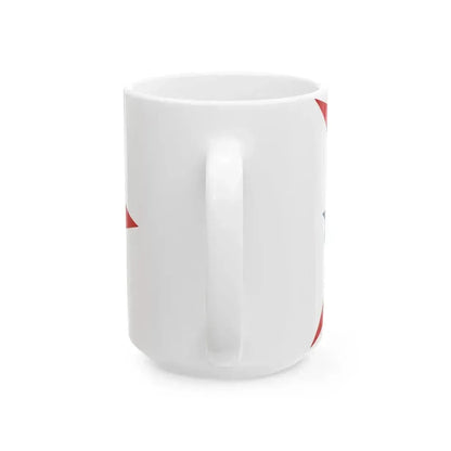 Burgee of Cottage Park YC (United States) White Coffee Mug - Go Mug Yourself