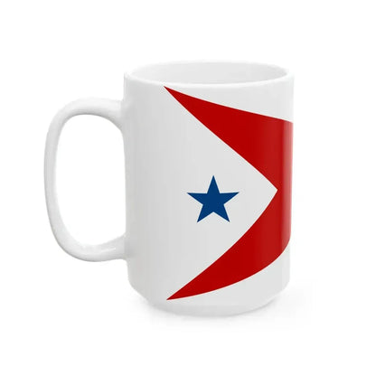 Burgee of Cottage Park YC (United States) White Coffee Mug - Go Mug Yourself