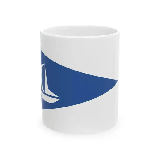 Burgee of Cowan Lake Sailing Association (United States) White Coffee Mug 11oz - Go Mug Yourself