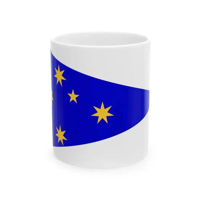 Burgee of cruisingycaus (Australia) White Coffee Mug 11oz - Go Mug Yourself