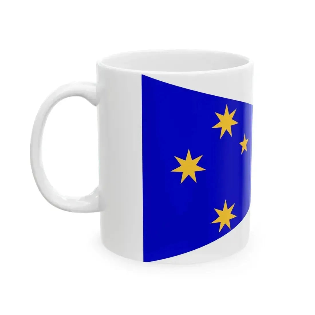 Burgee of cruisingycaus (Australia) White Coffee Mug - Go Mug Yourself