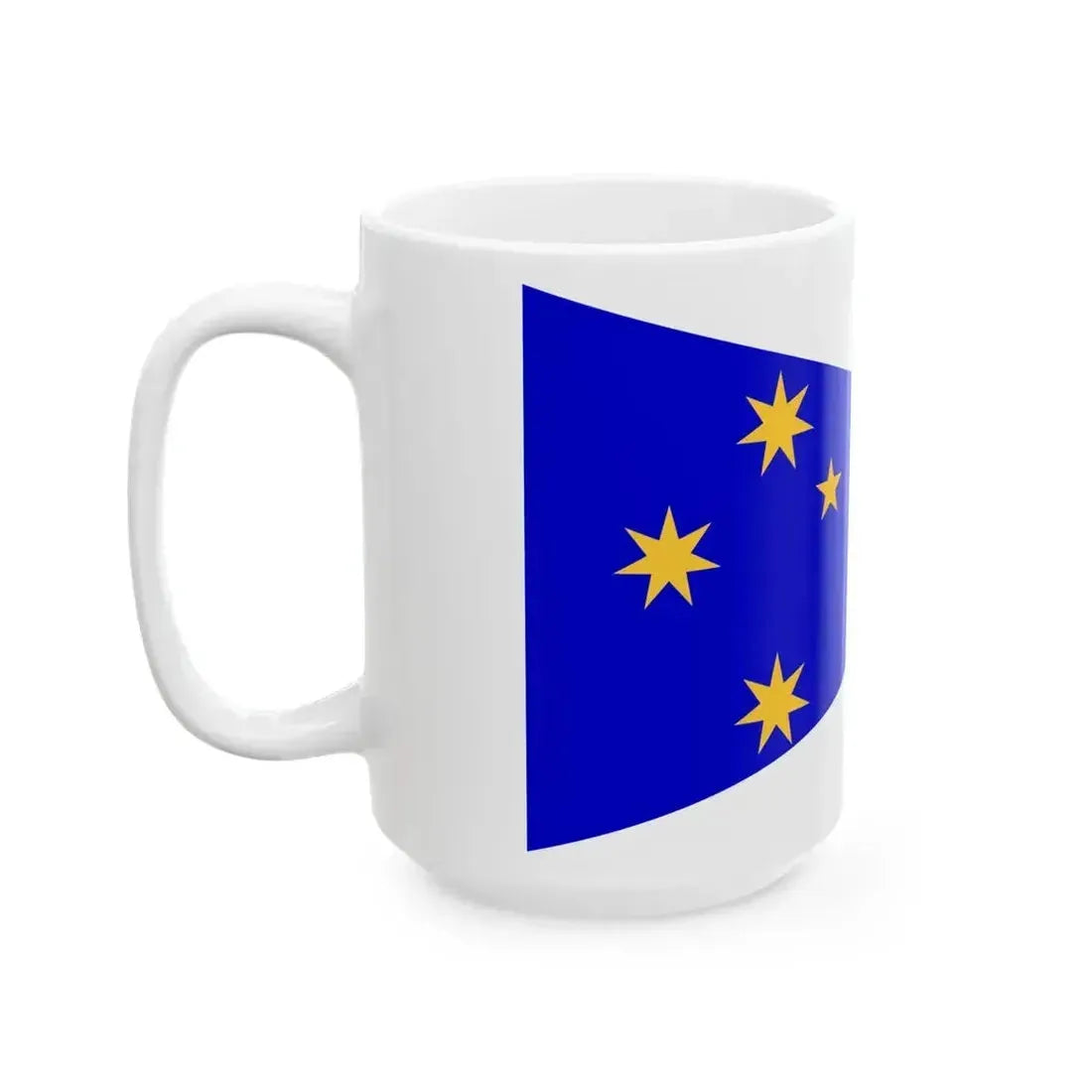 Burgee of cruisingycaus (Australia) White Coffee Mug - Go Mug Yourself
