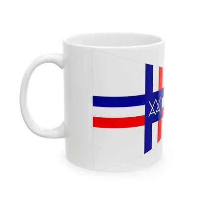 Burgee of CV Arcachon (France) White Coffee Mug - Go Mug Yourself