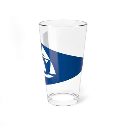 Burgee of CV Rosario (Argentina) Pint Glass 16oz 16oz - Go Mug Yourself