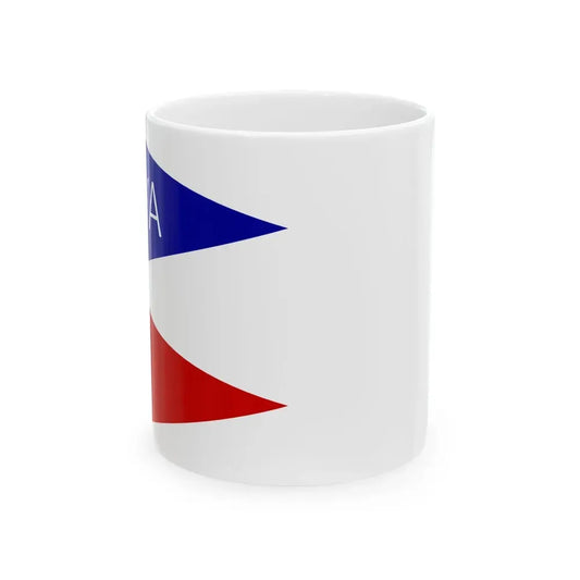 Burgee of CY Algarrobo (Chile) White Coffee Mug 11oz - Go Mug Yourself