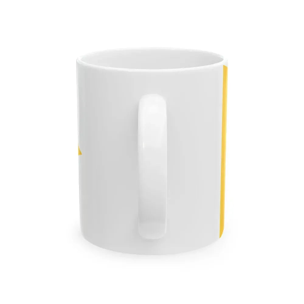 Burgee of CY Higuerillas (Chile) White Coffee Mug - Go Mug Yourself