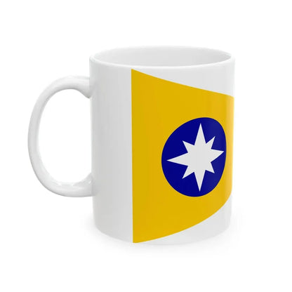 Burgee of CY Higuerillas (Chile) White Coffee Mug - Go Mug Yourself