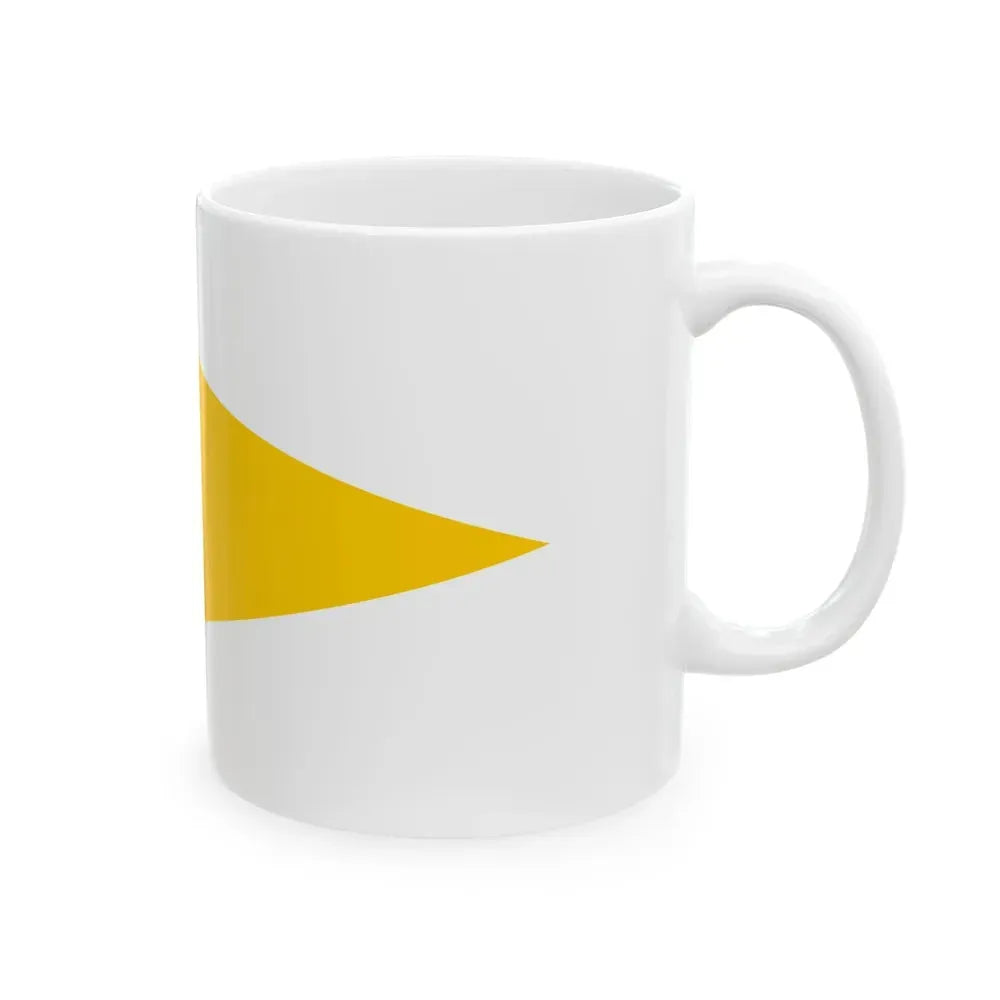 Burgee of CY Higuerillas (Chile) White Coffee Mug - Go Mug Yourself