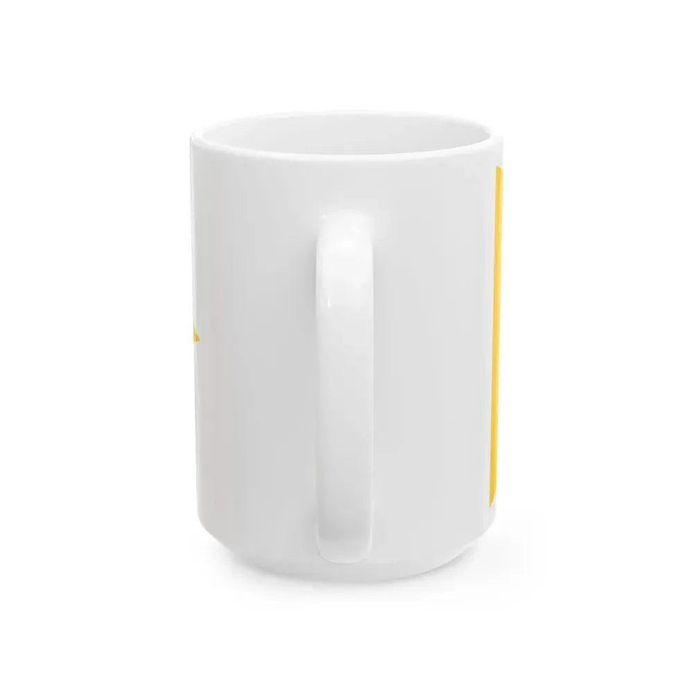 Burgee of CY Higuerillas (Chile) White Coffee Mug - Go Mug Yourself