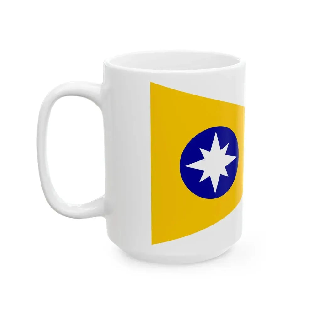 Burgee of CY Higuerillas (Chile) White Coffee Mug - Go Mug Yourself