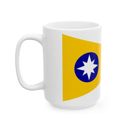 Burgee of CY Higuerillas (Chile) White Coffee Mug - Go Mug Yourself