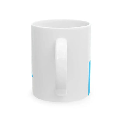 Burgee of Detroit Boat Club (United States) White Coffee Mug - Go Mug Yourself