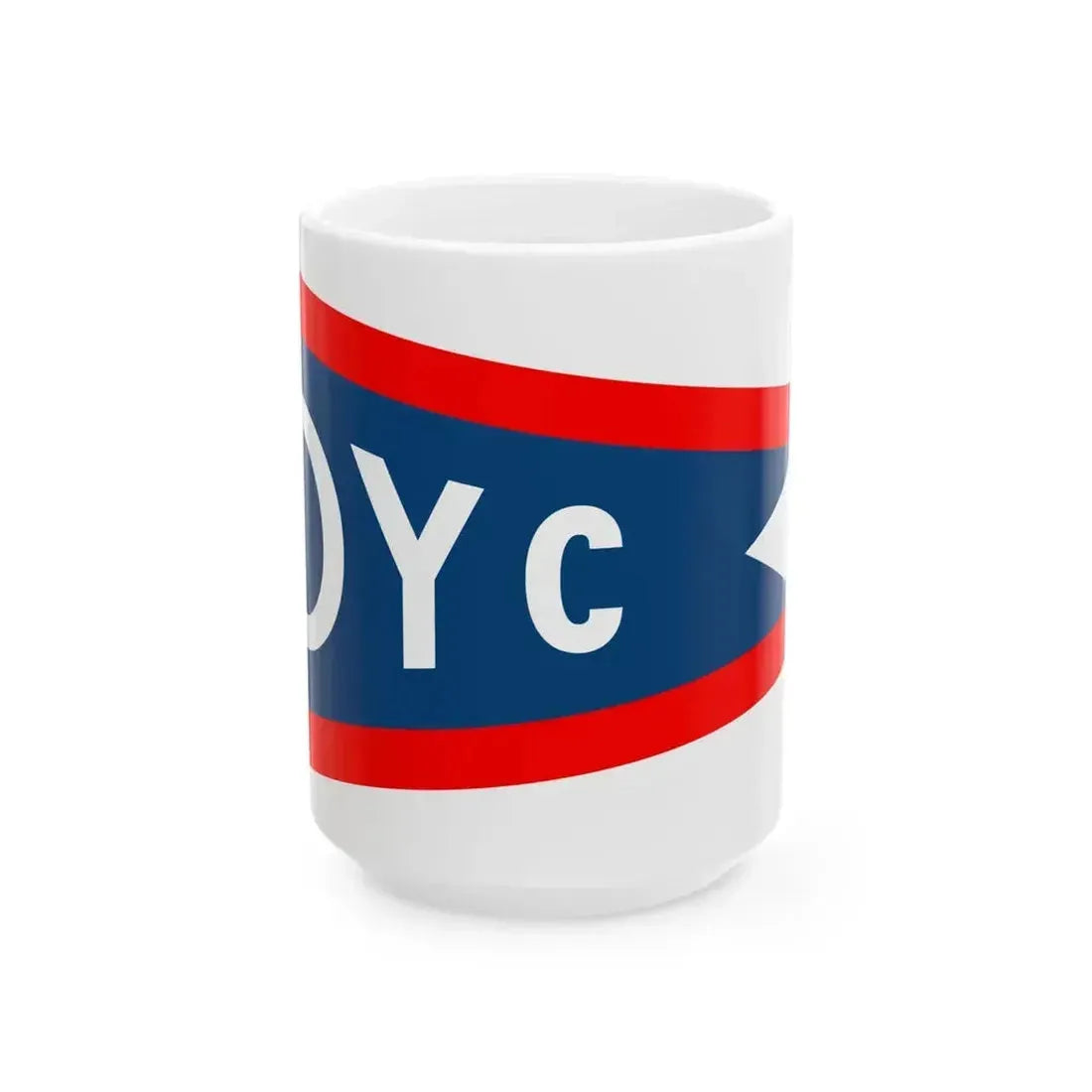 Burgee of detroityc (United States) White Coffee Mug 15oz - Go Mug Yourself