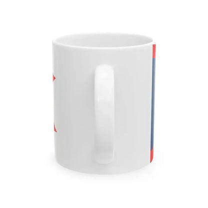 Burgee of detroityc (United States) White Coffee Mug - Go Mug Yourself