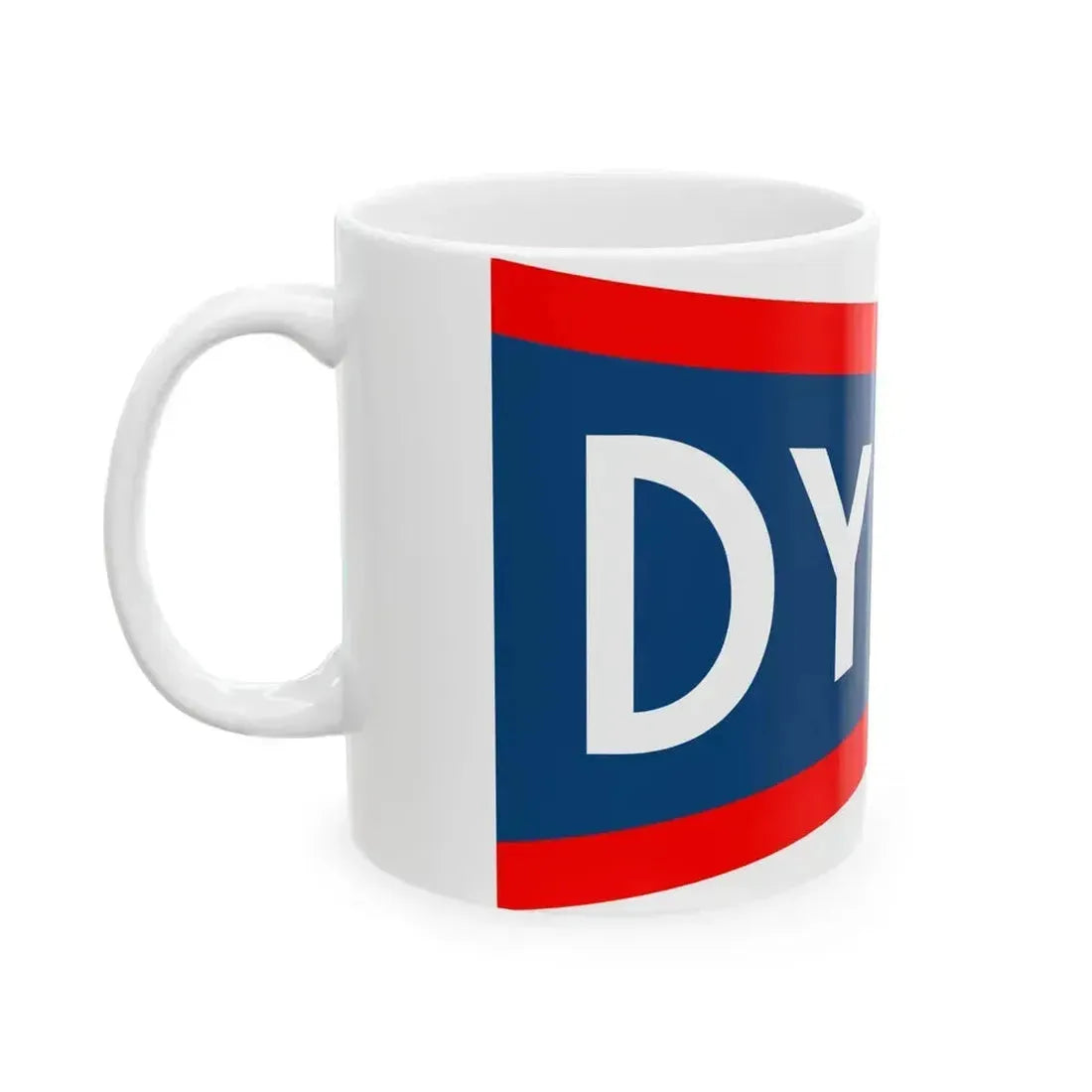 Burgee of detroityc (United States) White Coffee Mug - Go Mug Yourself