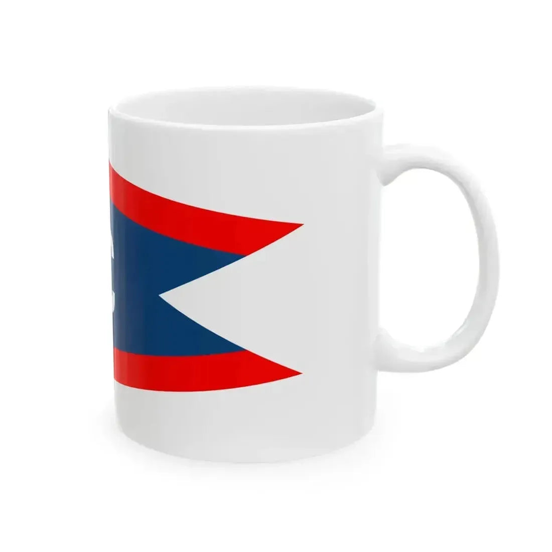 Burgee of detroityc (United States) White Coffee Mug - Go Mug Yourself