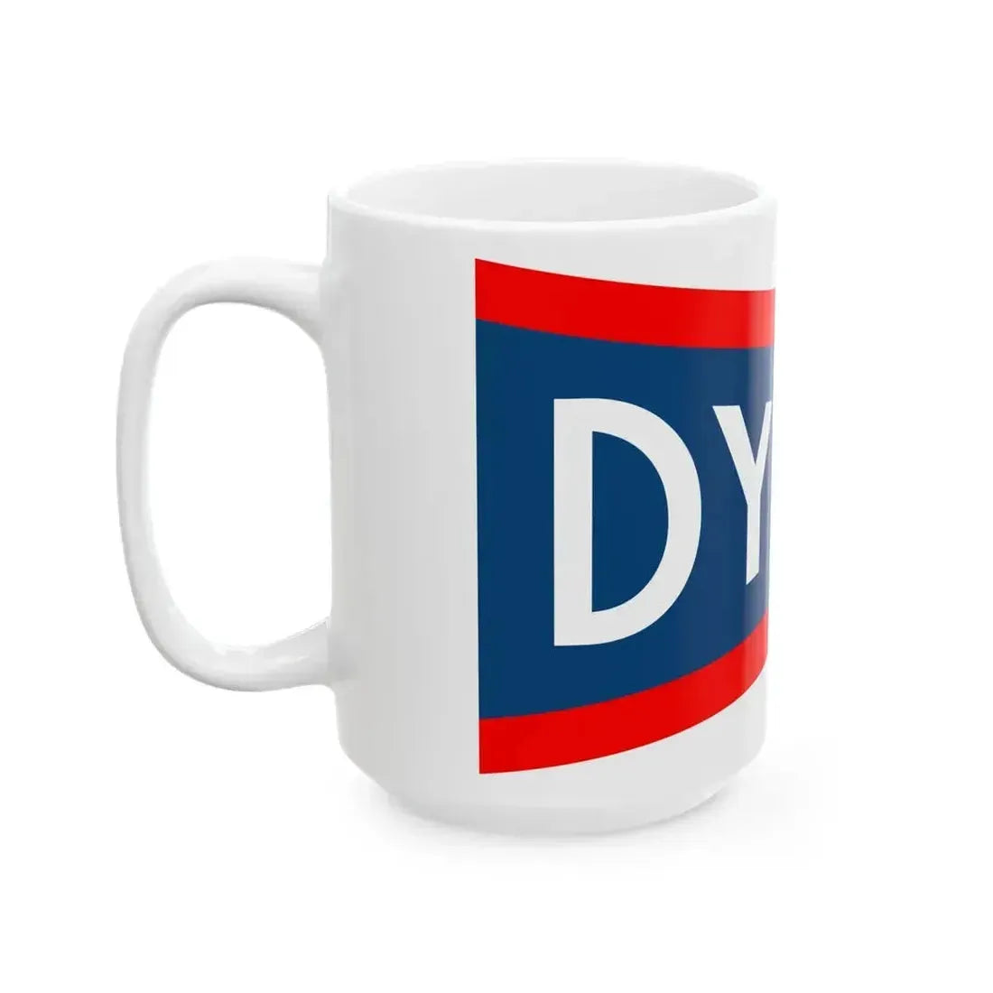 Burgee of detroityc (United States) White Coffee Mug - Go Mug Yourself