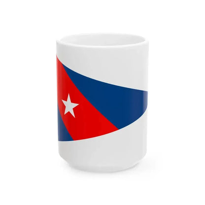 Burgee of Eastern YC (United States) White Coffee Mug 15oz - Go Mug Yourself