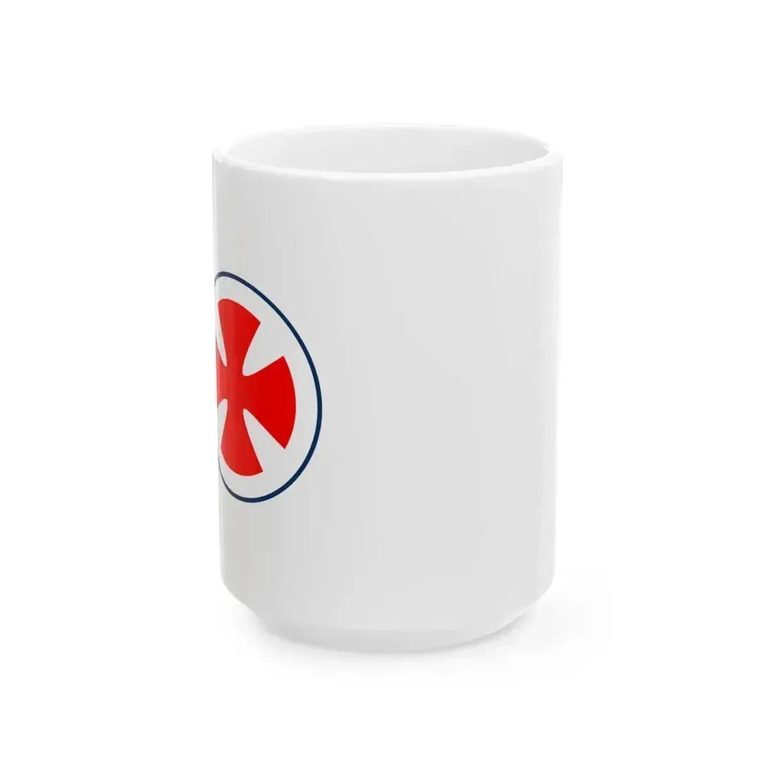 Burgee of Eau Gallie YC (United States) White Coffee Mug 15oz - Go Mug Yourself