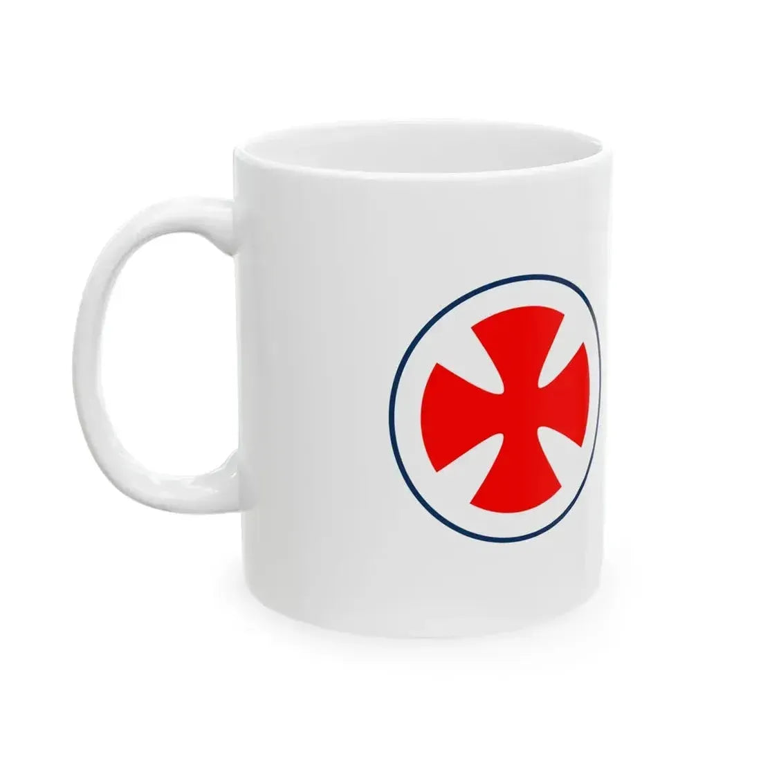 Burgee of Eau Gallie YC (United States) White Coffee Mug - Go Mug Yourself