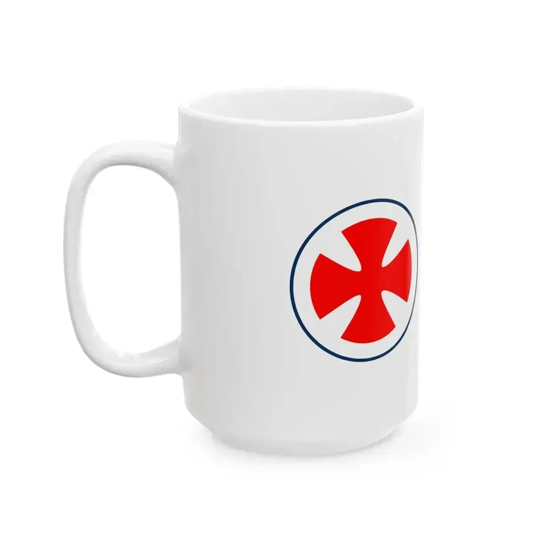 Burgee of Eau Gallie YC (United States) White Coffee Mug - Go Mug Yourself