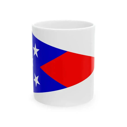 Burgee of Edgartown YC (United States) White Coffee Mug 11oz - Go Mug Yourself