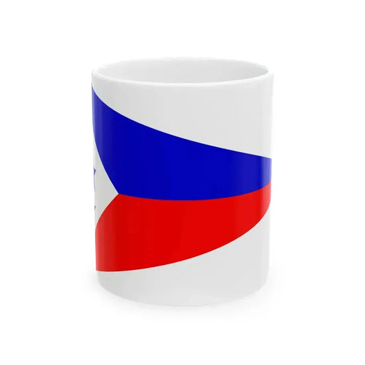 Burgee of Edgewater YC (United States) White Coffee Mug 11oz - Go Mug Yourself