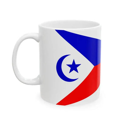Burgee of Edgewater YC (United States) White Coffee Mug - Go Mug Yourself