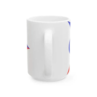 Burgee of Edgewater YC (United States) White Coffee Mug - Go Mug Yourself