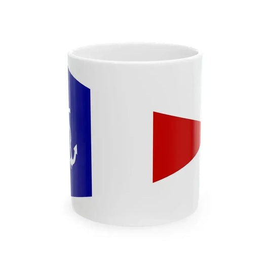 Burgee of Edgewood YC (United States) White Coffee Mug 11oz - Go Mug Yourself