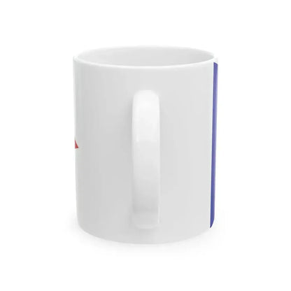 Burgee of Edgewood YC (United States) White Coffee Mug - Go Mug Yourself