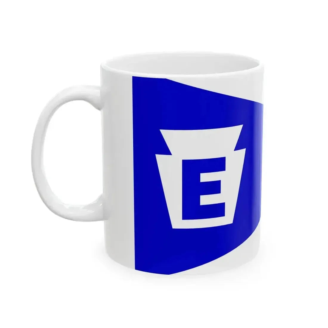 Burgee of Erie YC (United States) White Coffee Mug - Go Mug Yourself
