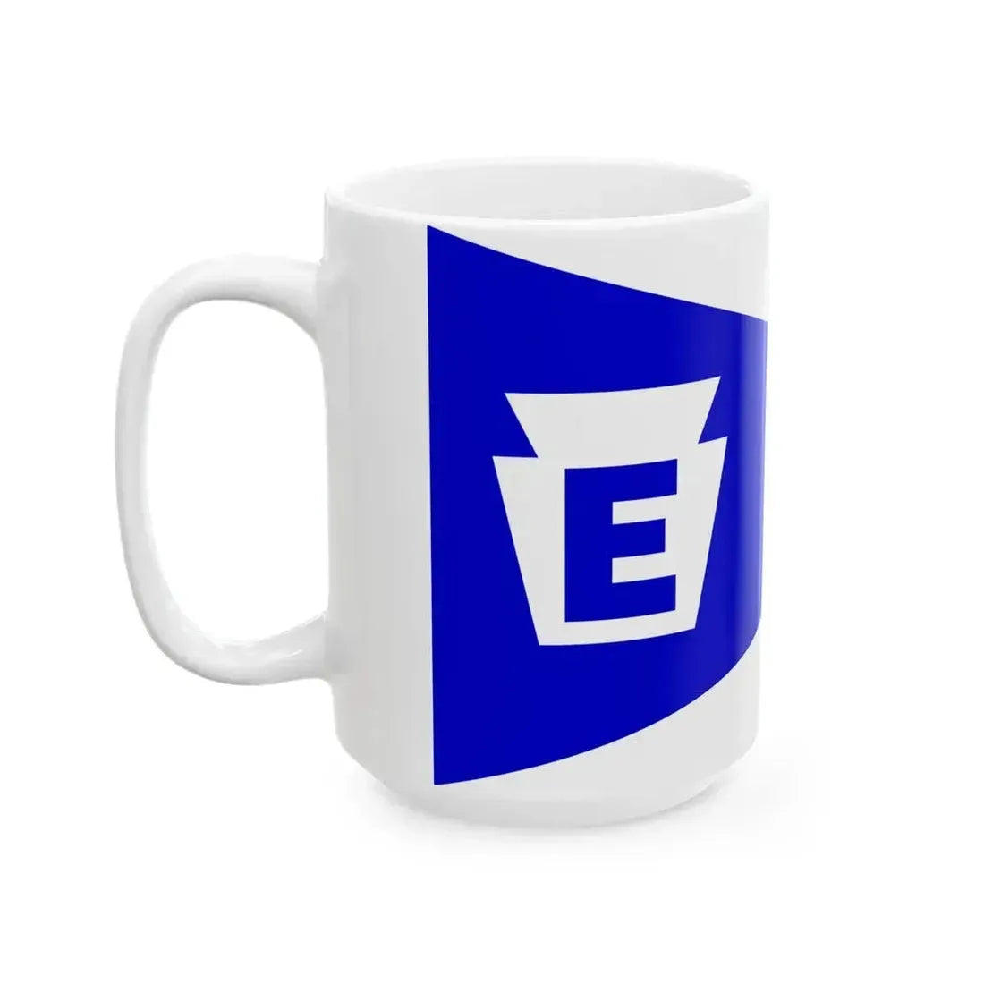 Burgee of Erie YC (United States) White Coffee Mug - Go Mug Yourself