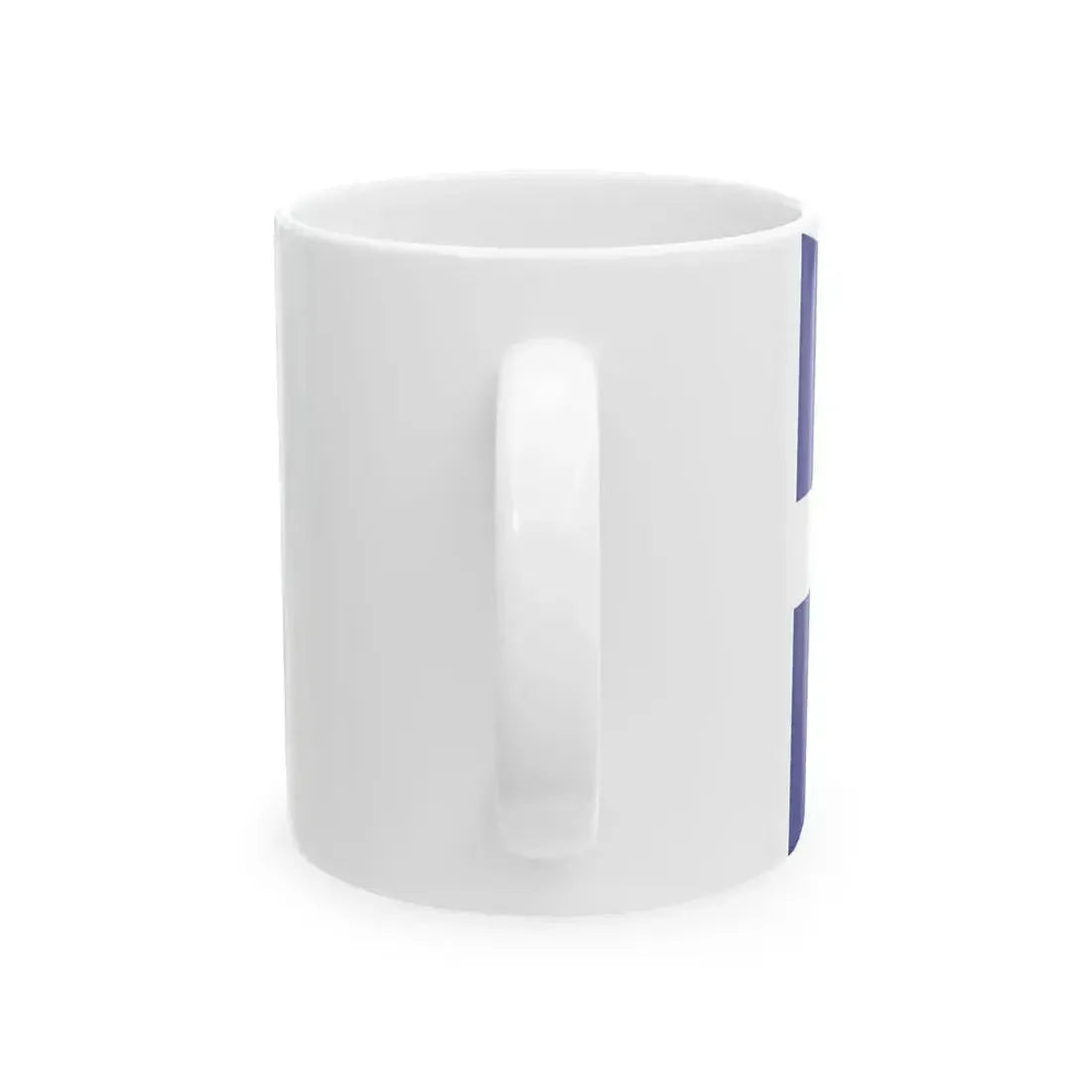 Burgee of Flensburger Segel-Club (Germany) White Coffee Mug - Go Mug Yourself