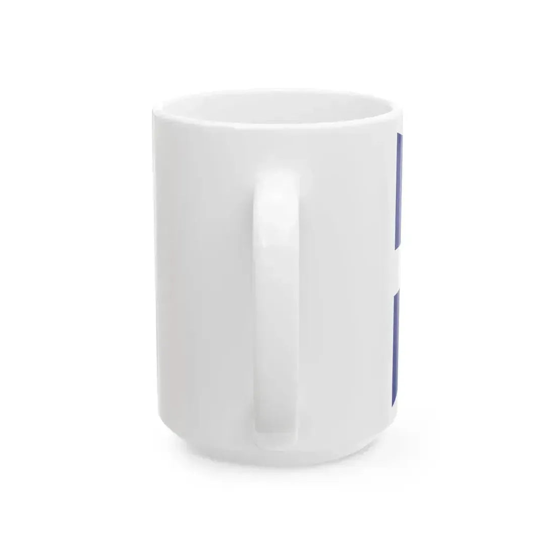Burgee of Flensburger Segel-Club (Germany) White Coffee Mug - Go Mug Yourself