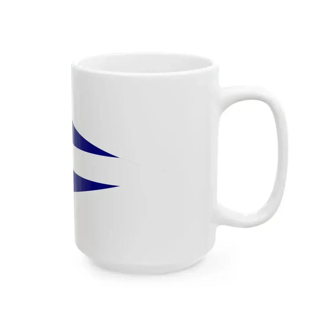 Burgee of Flensburger Segel-Club (Germany) White Coffee Mug - Go Mug Yourself