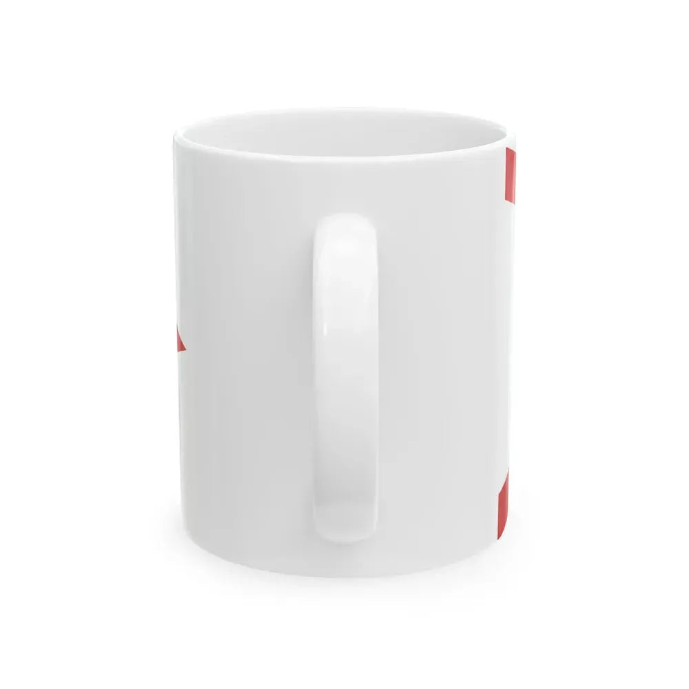 Burgee of Florida YC (United States) White Coffee Mug - Go Mug Yourself